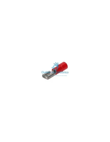 Connecteur femelle rouge Cembre RF-F305 2,8 x 0,5